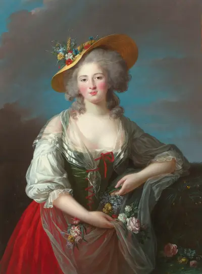 Elisabeth-Philippe-Marie-Hélène de France, dite Madame Elisabeth av Elisabeth Louise Vigée Le Brun