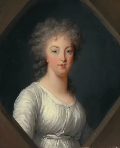 Portrait of Marie Antoinette (1755-1793) av Elisabeth Louise Vigée Le Brun