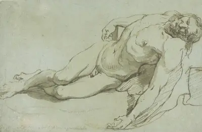 The Dead Christ av Charles Le Brun