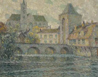 Kostel a most, Henri Le Sidaner