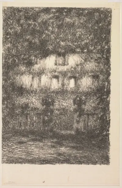 Dům v měsíčním svitu, Henri Le Sidaner