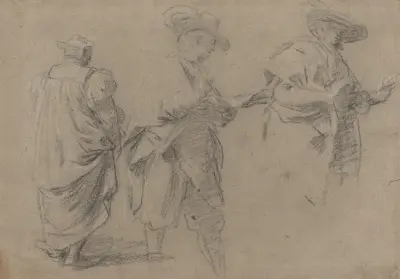 Soudce a dva pánové právníci, Eustache Le Sueur