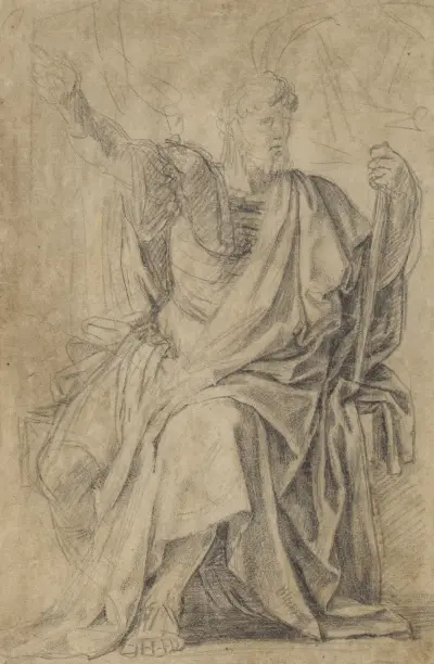 Studie k postavě Astasia, Eustache Le Sueur