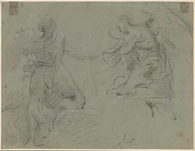 Dva andělé, Eustache Le Sueur