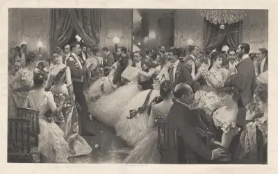 The hunt ball, Julius Leblanc Stewart