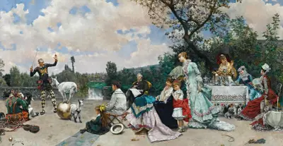 The Mountebank, Julius Leblanc Stewart
