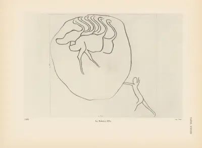 Ekade Ektab die Felsbilder Fezzans Pl.33 von Leo Frobenius