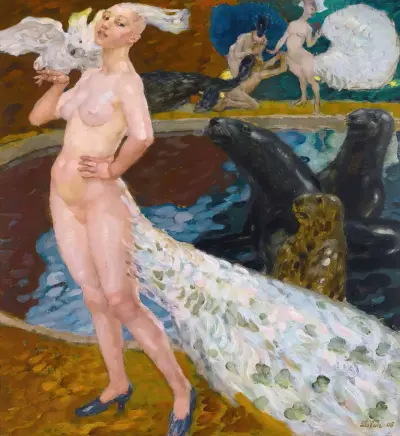 The Enchanted Garden av Leo Putz