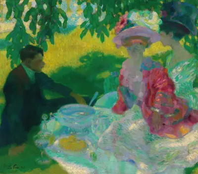 The picnic – nr 1 av Leo Putz