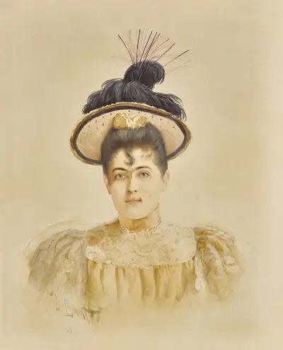 Portrait of a Lady av Léon Bakst
