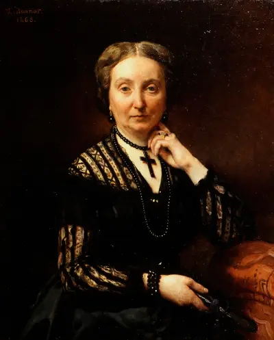 Portrét ženy, Léon Bonnat
