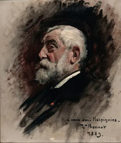 Portrét Henriho Harpigniese, Léon Bonnat