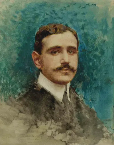 Portrét muže, Léon Bonnat