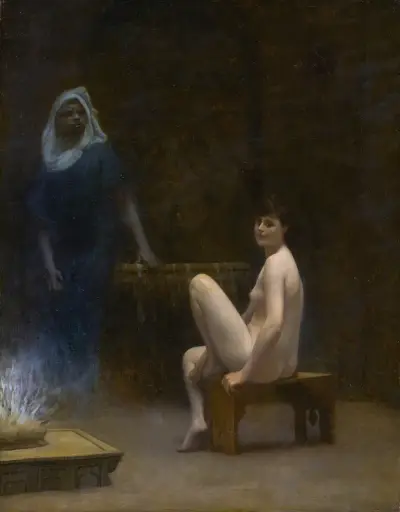 Nach dem Bade von Jean-Léon Gérôme