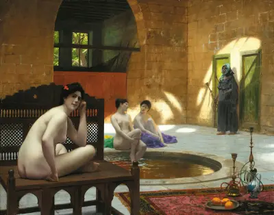 Badende Frauen – Nr. 2 von Jean-Léon Gérôme