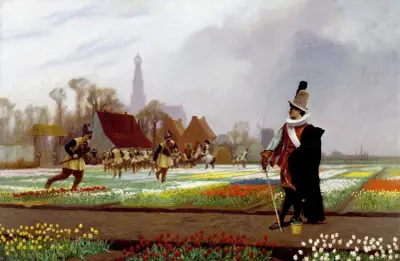 Tulpenblüte von Jean-Léon Gérôme