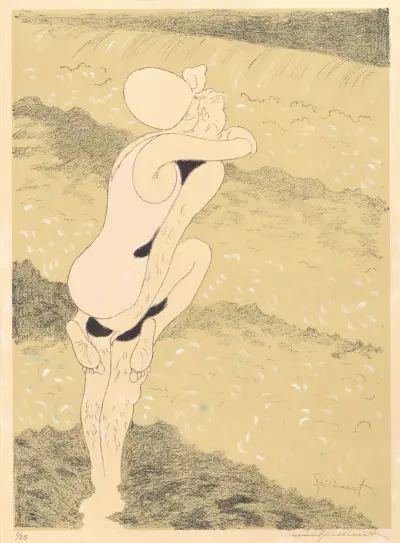 The Bathers av Léon Spilliaert