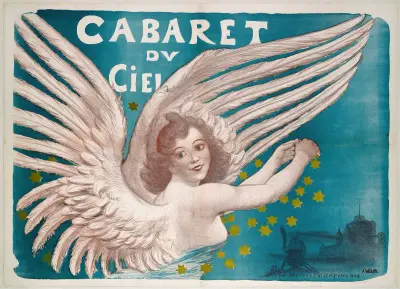 Cabaret Du Ciel, Adolphe Léon Willette