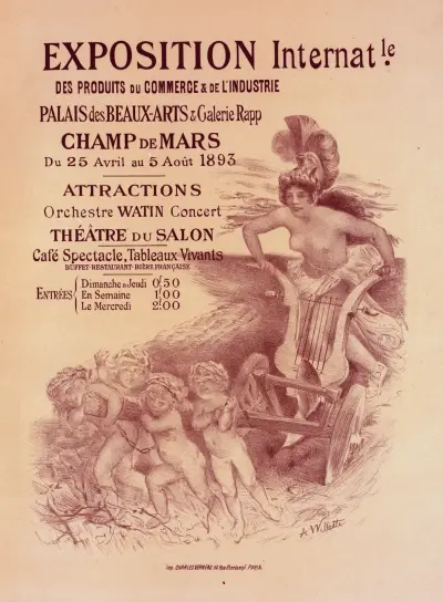 Exposition internationale des Produits du Commerce et de l’Industrie, Adolphe Léon Willette