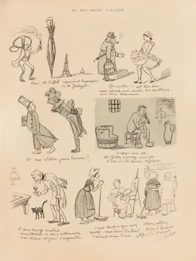 Hi, Han, Pleine Fantaisie, Adolphe Léon Willette