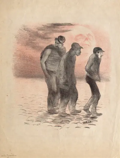 Paris Scenes and Murderers av Adolphe Léon Willette