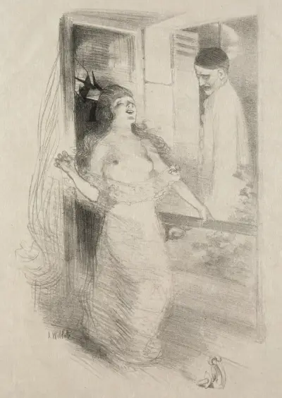 Pierrot, Adolphe Léon Willette