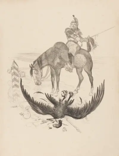 Revanche, Adolphe Léon Willette