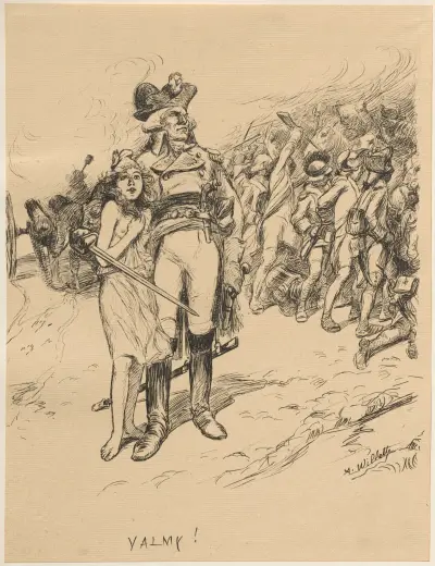 Valmy, Adolphe Léon Willette