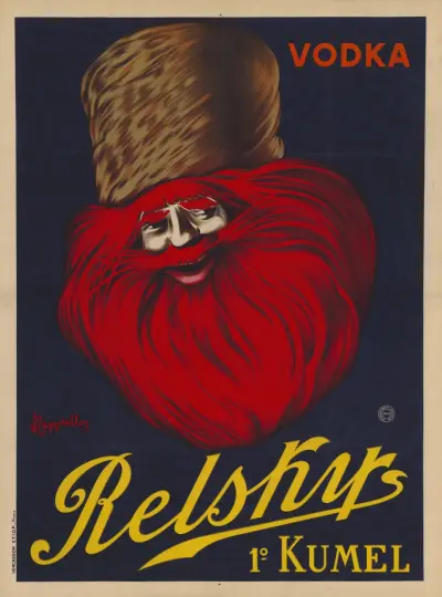 Vodka Relskys, 1° Kumel, Leonetto Cappiello