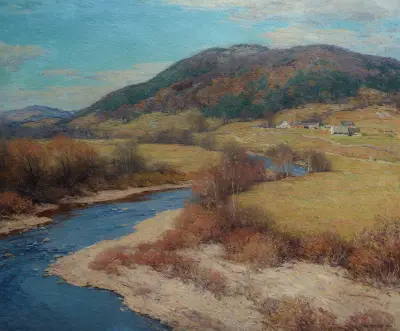 Indian Summer, Vermont von Willard Leroy Metcalf