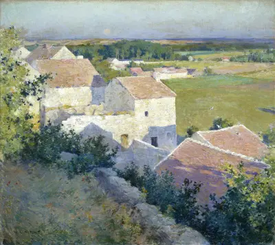 Mittsommerdämmerung von Willard Leroy Metcalf
