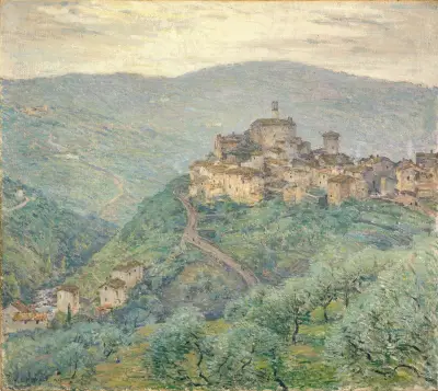 Pelago-Toskana von Willard Leroy Metcalf
