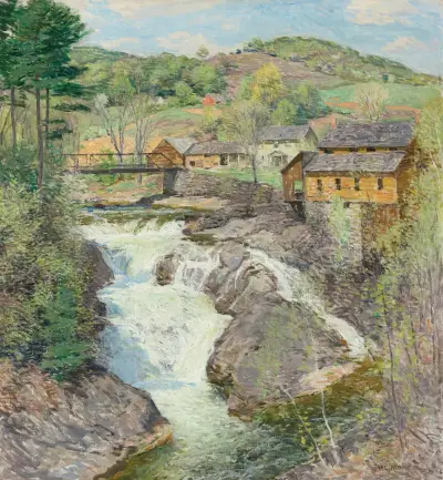 Die Wasserfälle von Willard Leroy Metcalf