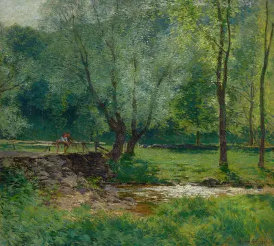 Der Sonnenkuss von Willard Leroy Metcalf