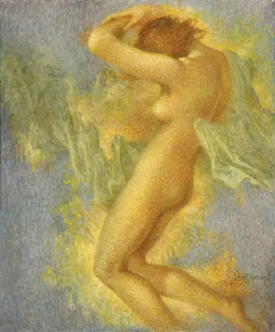 Female Nude, Lucien Lévy-Dhurmer