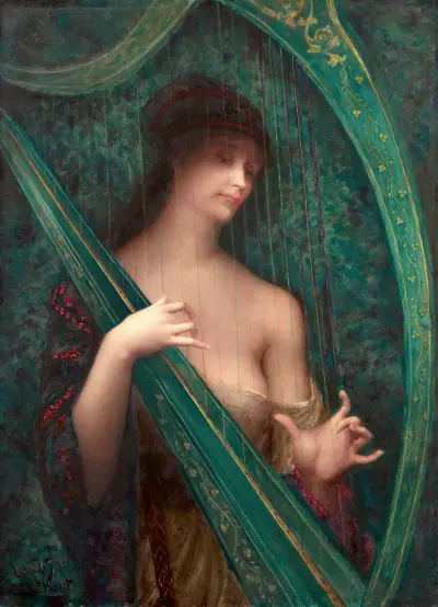 Music, Lucien Lévy-Dhurmer