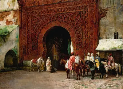 Rabat (The Red Gate) av Edwin Lord Weeks