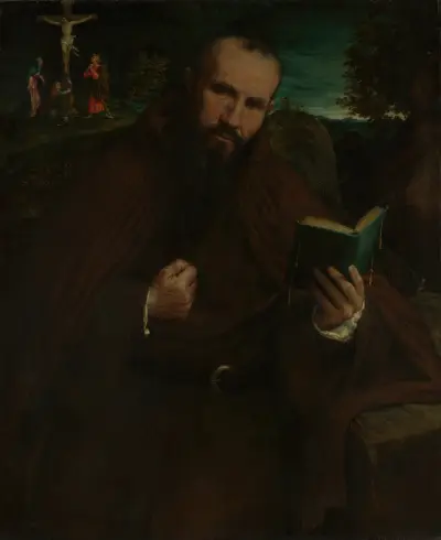 Brother Gregorio Belo of Vicenza von Lorenzo Lotto
