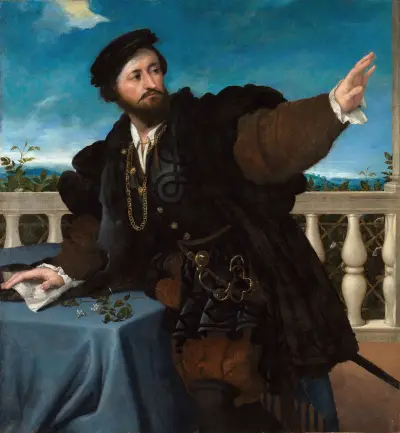 Portrait of a Man von Lorenzo Lotto