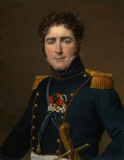 Comte Henri-Amédée-Mercure De Turenne-D’aynac av Jacques Louis David