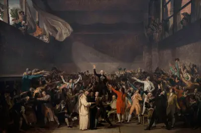 Serment Du Jeu De Paume, Le 20 Juin 1789 av Jacques Louis David