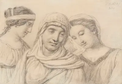 Three Women av Jacques Louis David