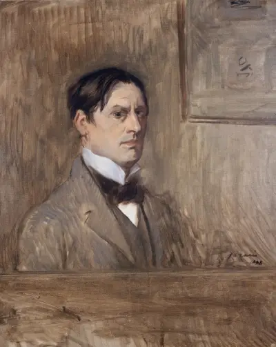 Autoportrait av Jean-Louis Forain