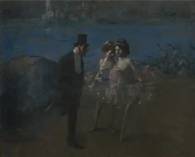 Dancers av Jean-Louis Forain