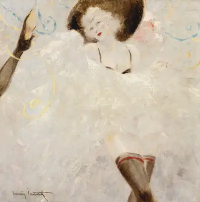 Danseuse de Cancan, Louis Icart