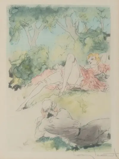 Le Nuit et le Moment Pl.4, Louis Icart