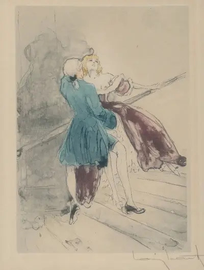 Le Nuit et le Moment Pl.5, Louis Icart