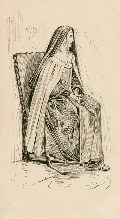 Francisca, a nun av Louis Rhead