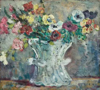 Wazon z kwiatami, Louis Valtat