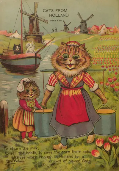 Kočky z Holandska, Louis Wain